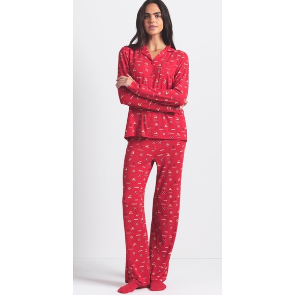 NWT SKIMS Sleep Long Sleeve Pajamas Sz Small - Picture 2 of 13